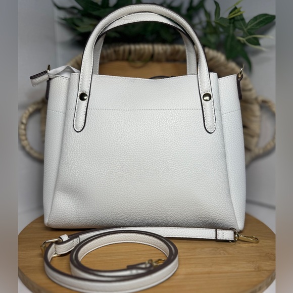 Nanette Lepore Asahi Triple Section Shoulder & Crossbody Bag with Twilly - Picture 4 of 10